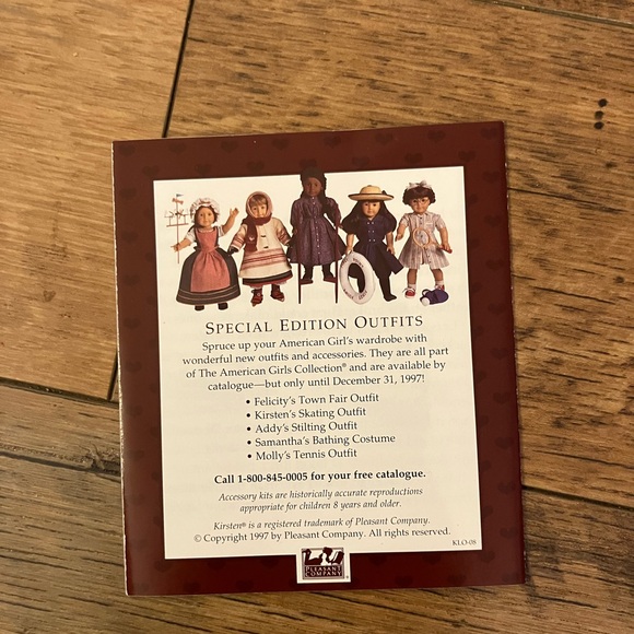 American Girl Kirsten’s Ice Skating Outfit, Vintage 1997 Special Edition - Picture 6 of 9